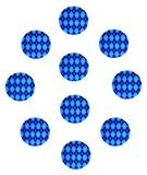10 Pack Circle With No Cutout
