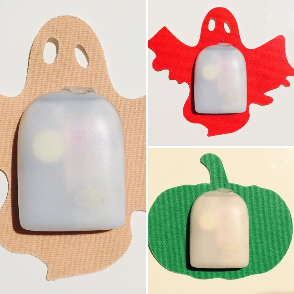 Omnipod Halloween Shapes