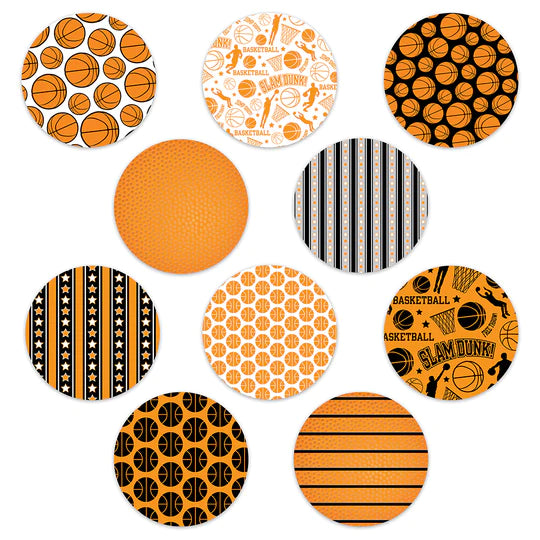 Medtronic Basketball Mix Design Patches - 10 Pack