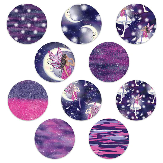 Libre Fairies Mix Design Patches - 10 Pack