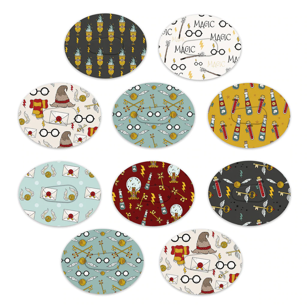Dexcom Wizards Mix Design Patches - 10 Pack