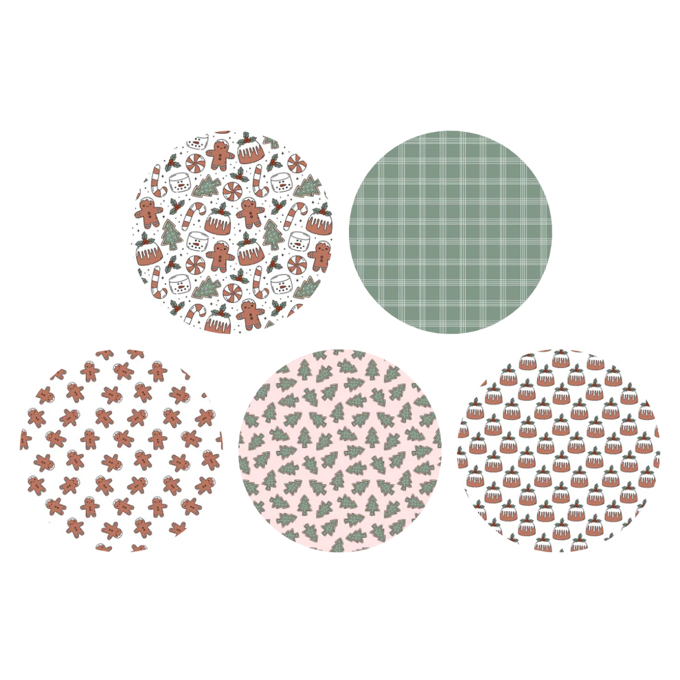 5 Pack - Christmas Cutie Patches