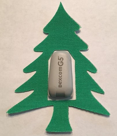Dexcom G6 Christmas Shapes