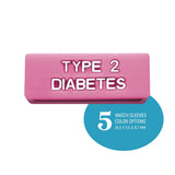 Type 2 Diabetes - Medical Alert Watch Sleeve