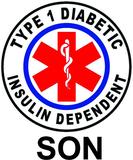 Type 1 Diabetic Medical Alert
