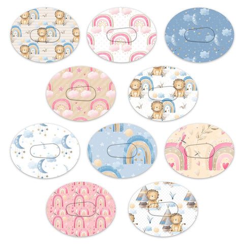 Medtronic Rainbow Mix Design Patches - 10 Pack